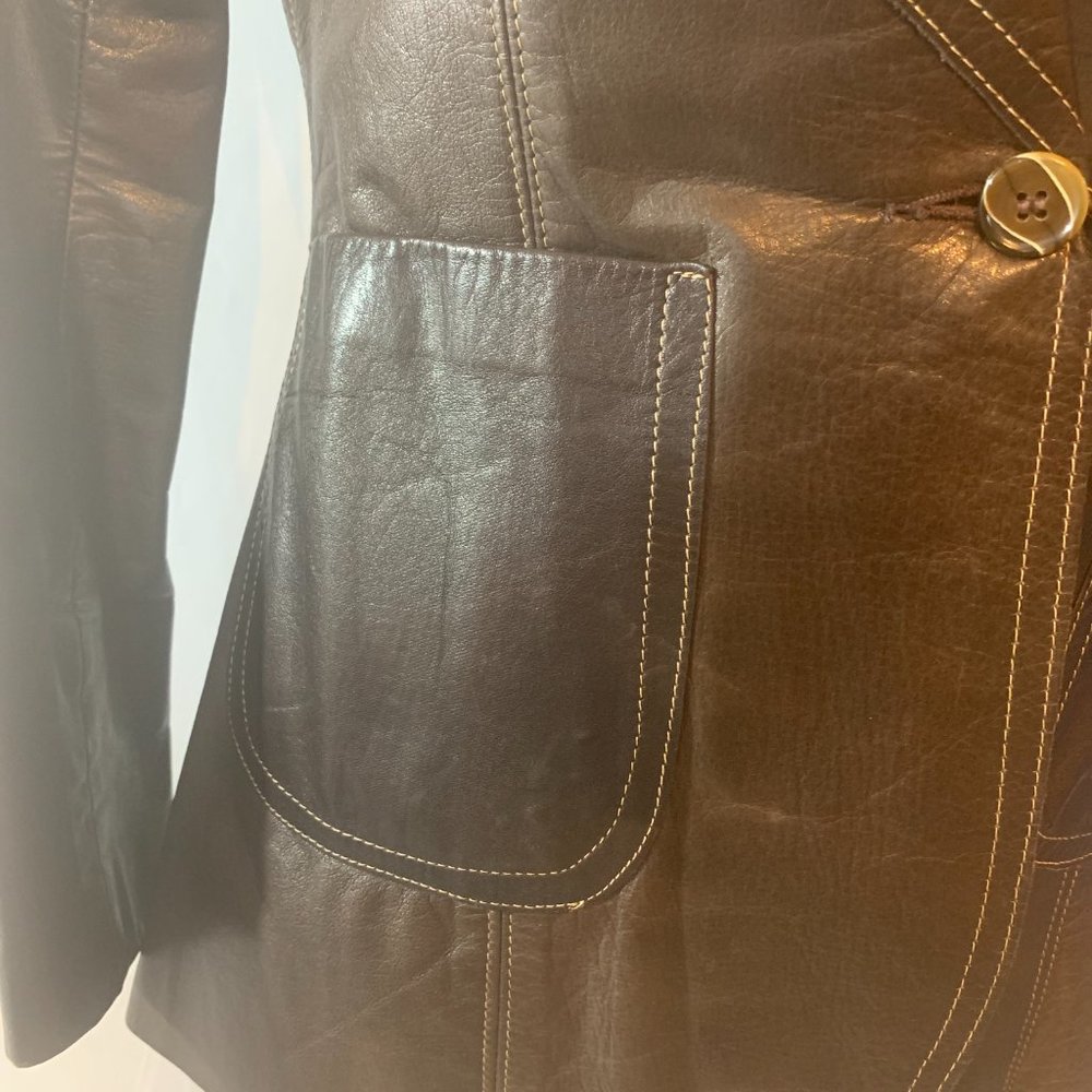 Vintage Bagatelle Leather jacket - Picture 3 of 10